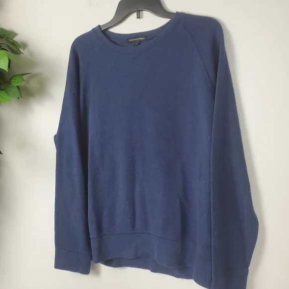 Banana Republic Men's Blue Knit Sweater Pullover Size Large - Picture 2 of 10